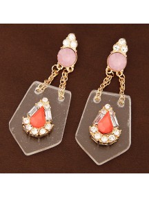 RAT5131 - Aksesoris Anting Transparant Gems