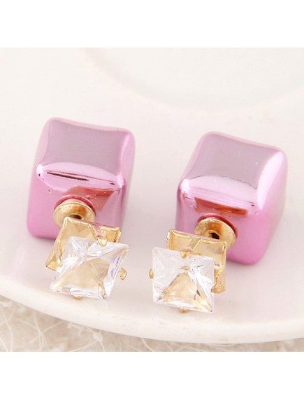 RAT5821 - Aksesoris Anting Box Flash Diamond