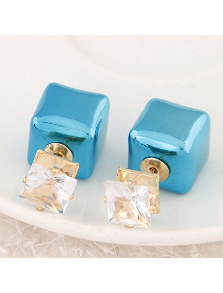 RAT5825 - Aksesoris Anting Box Flash Diamond