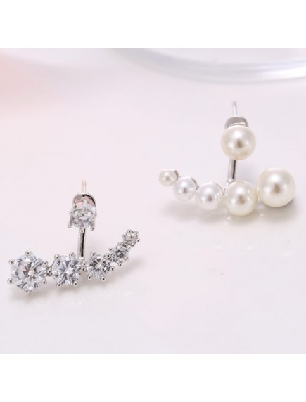 RAT6500 - Aksesoris Anting Zircon Mutiara