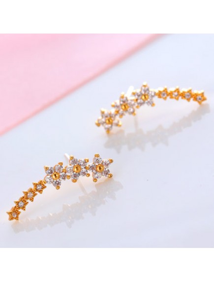 RAT6551 - Aksesoris Anting Star Zircon