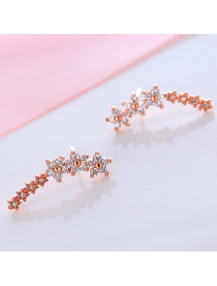 RAT6553 - Aksesoris Anting Star Zircon