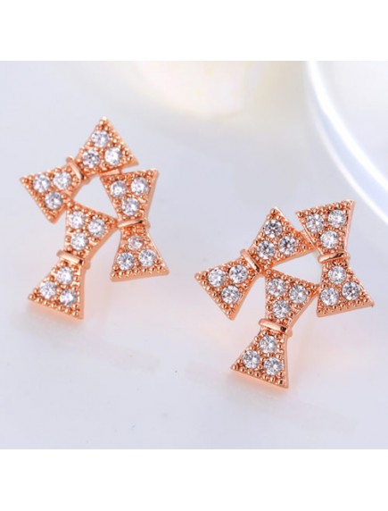 RAT6556 - Aksesoris Anting Bow Zircon