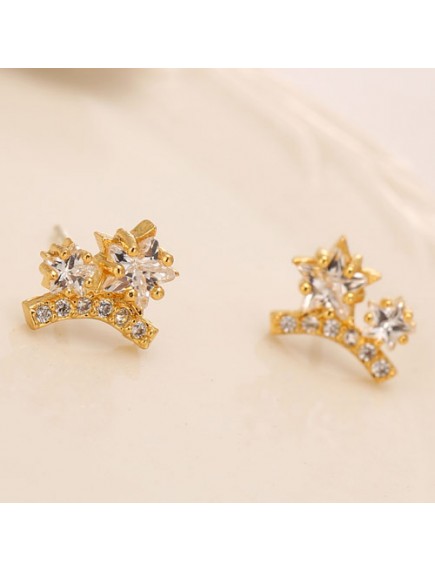 AT7397 - Aksesoris Anting Zircon Star