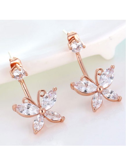 RAT7640 - Aksesoris Anting Butterfly Drop