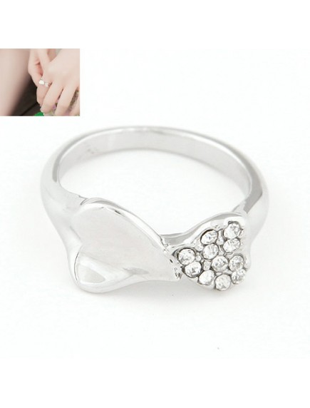 RCC2348 - Aksesoris Cincin Double Love Diamond