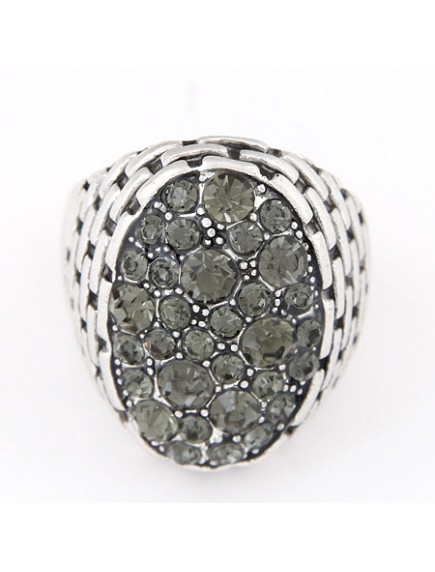 RCC2492 - Aksesoris Cincin Retro Stone 