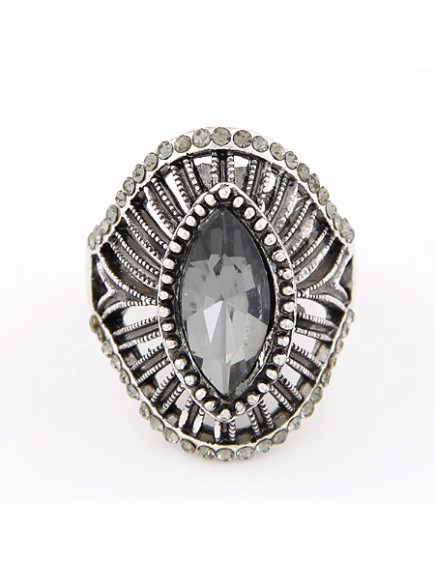 RCC2493 - Aksesoris Cincin Retro Stone 