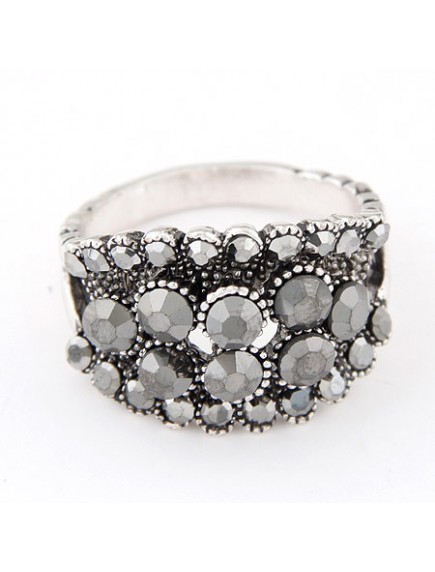 RCC2496 - Aksesoris Cincin Retro Stone 