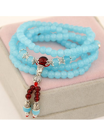 RGB3940 - Aksesoris Gelang Beads Luck Multilayer