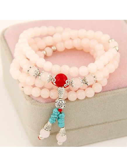 RGB3943 - Aksesoris Gelang Beads Luck Multilayer