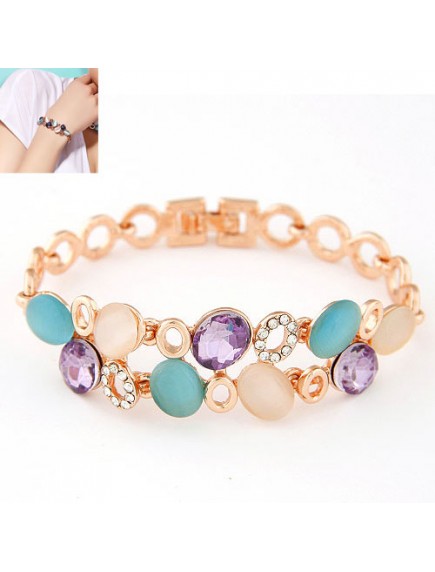 RGB4022 - Aksesoris Gelang Opal Diamond