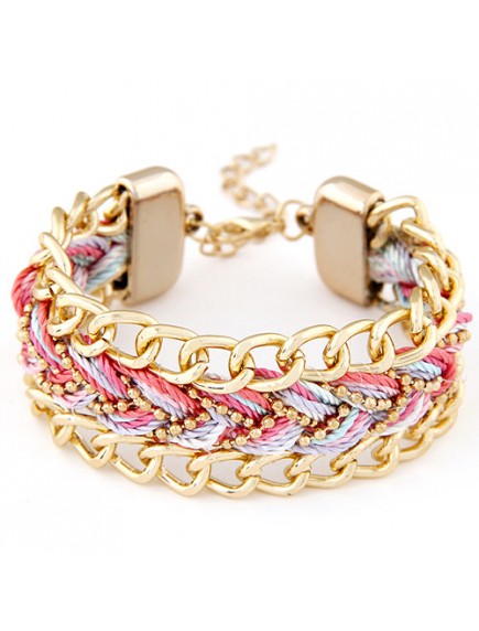 RGB4155 - Aksesoris Gelang Chain Color