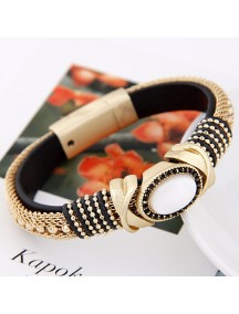 RGB4544 - Aksesoris Gelang Bohemian Metal Magnet