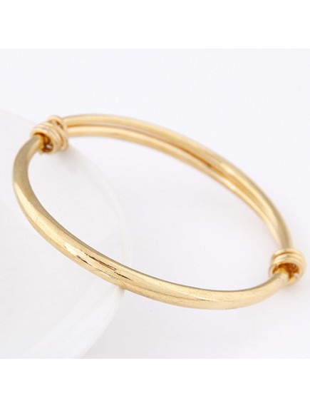 RGB4621 - Aksesoris Gelang Simpel Gold