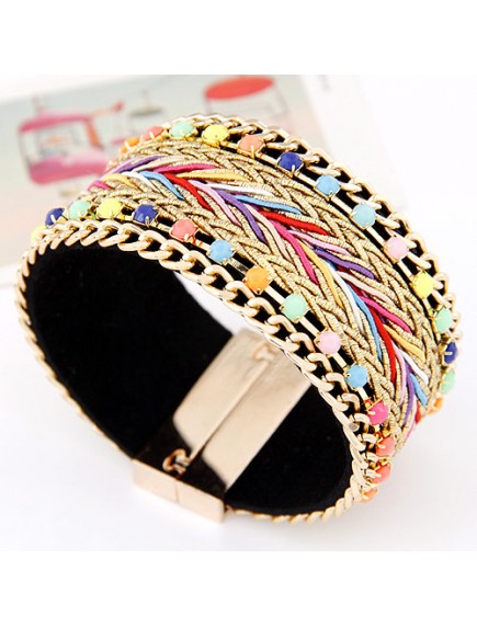 RGB4742 - Aksesoris Gelang Metal Ethnic