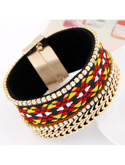 RGB4746 - Aksesoris Gelang Metal Ethnic