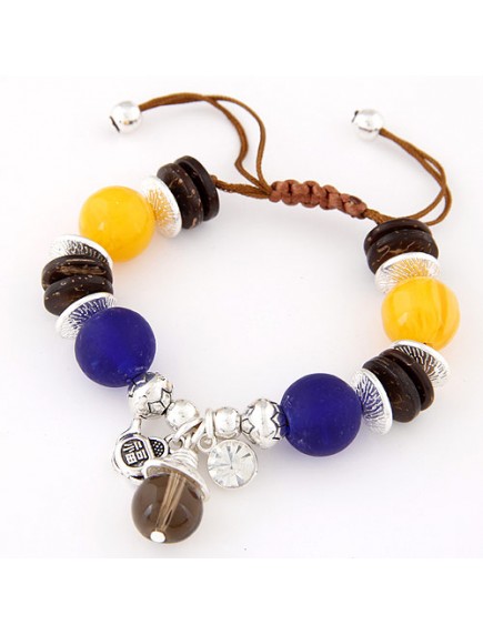 RGB4834 - Aksesoris Gelang Match Crystal Stone