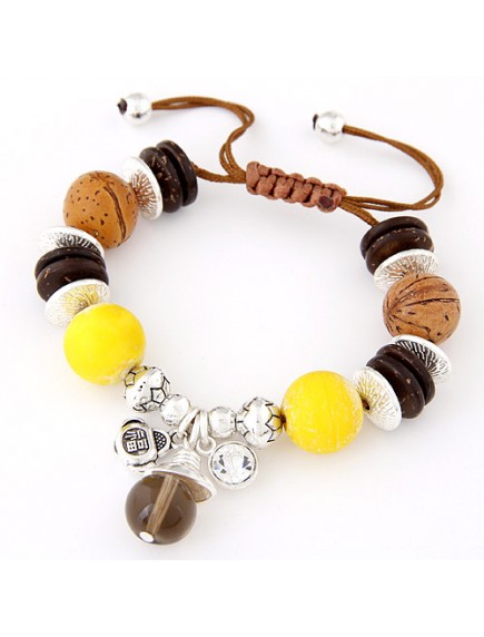 RGB4835 - Aksesoris Gelang Match Crystal Stone