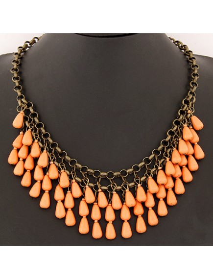 RKL6563 - Aksesoris Kalung Retro Metal Bohemian