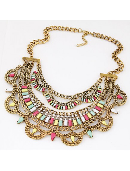 RKL6965 - Aksesoris Kalung Collar Gems