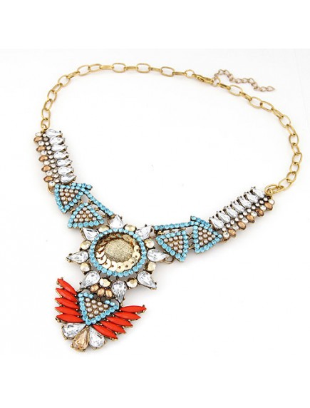 RKL6985 - Aksesoris Kalung Sunflower Gems