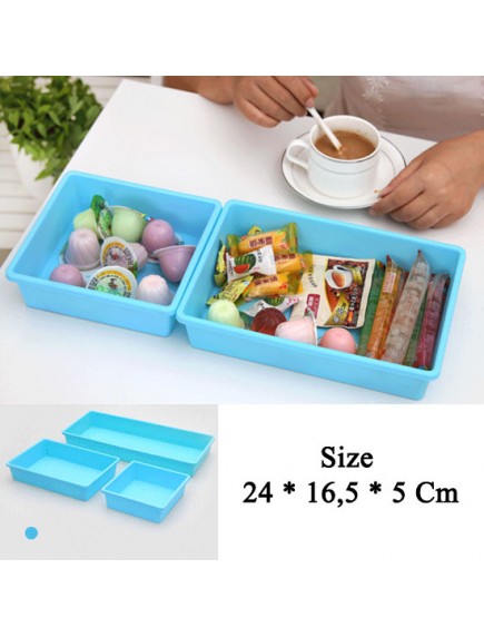 WA2719C - Storage Plastik Box Serbaguna (24 * 16.5 * 5cm)